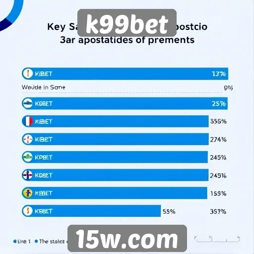 Estatísticas sobre usuários ativos no k99bet