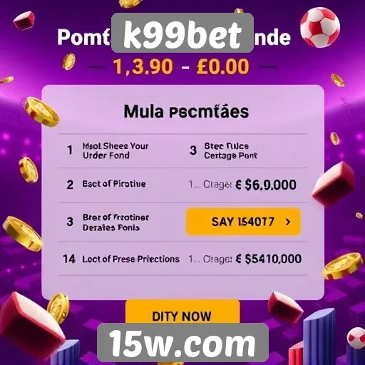 Promoções e bônus atraentes do k99bet