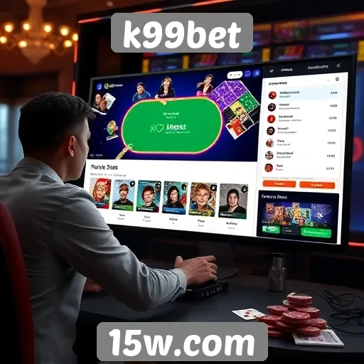 Análise da interface do usuário do site k99bet