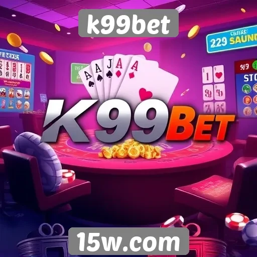 Plataforma K99bet se destaca pela variedade de jogos