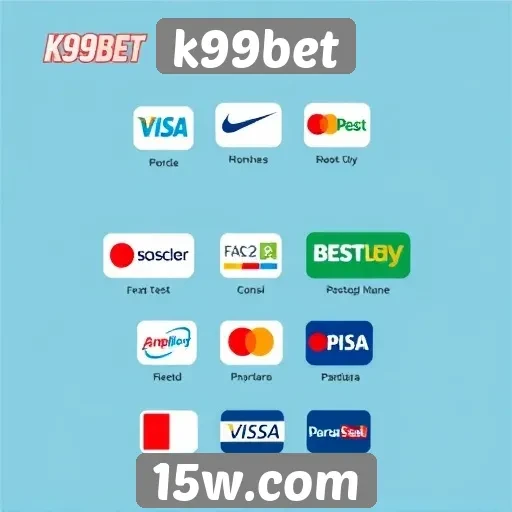 Opções de pagamento disponíveis no k99bet são diversificadas