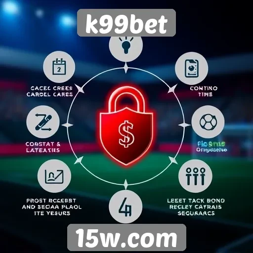 Características de segurança no site de apostas k99bet